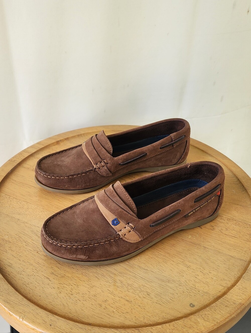 Dubarry Of Ireland Brown Suede Penny Loafers